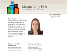 Tablet Screenshot of megancully.com